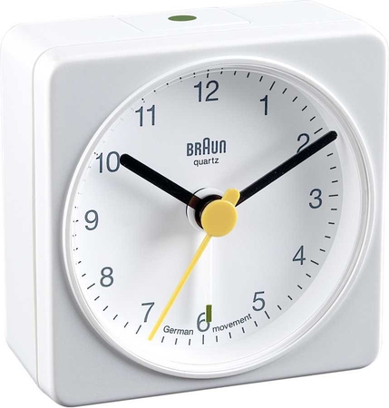 Braun BNC002WHWH Alarmlı Masa Saati Beyaz - Thumbnail