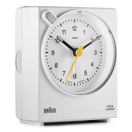 Braun BNC004WHWH Alarmlı Masa Saati Beyaz - Thumbnail