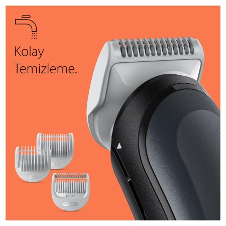 Braun BodyGroomer 3 BG 3340 SkinShield Teknolojisi, 3 Ek Parçalı Vücut Bakım Seti              - 6