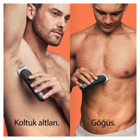 Braun BodyGroomer 3 BG 3340 SkinShield Teknolojisi, 3 Ek Parçalı Vücut Bakım Seti - Thumbnail