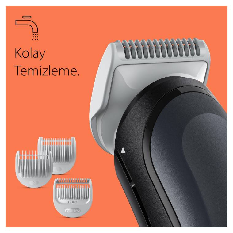 Braun BodyGroomer 3 BG 3340 SkinShield Teknolojisi, 3 Ek Parçalı Vücut Bakım Seti - 6