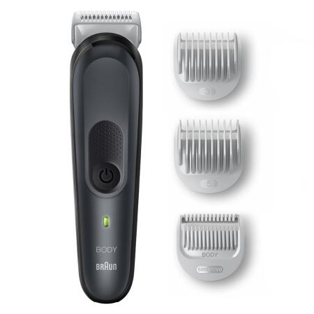 Braun BodyGroomer 3 BG 3350 SkinShield Teknolojisi, 3 Ek Parçalı Vücut Bakım Seti