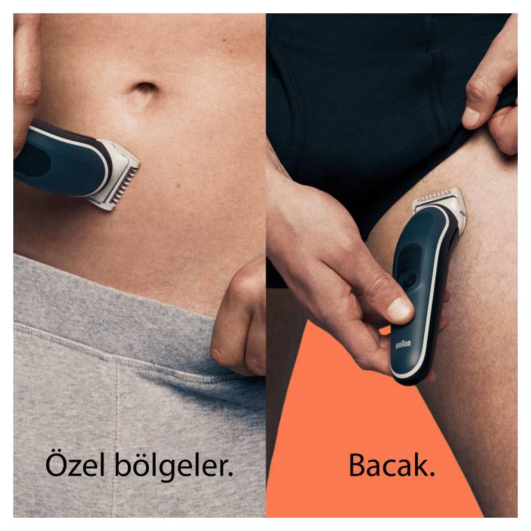 Braun BodyGroomer 5 BG 5340 SkinShield Teknolojisi, 3 Ek Parçalı Vücut Bakım Seti - 4