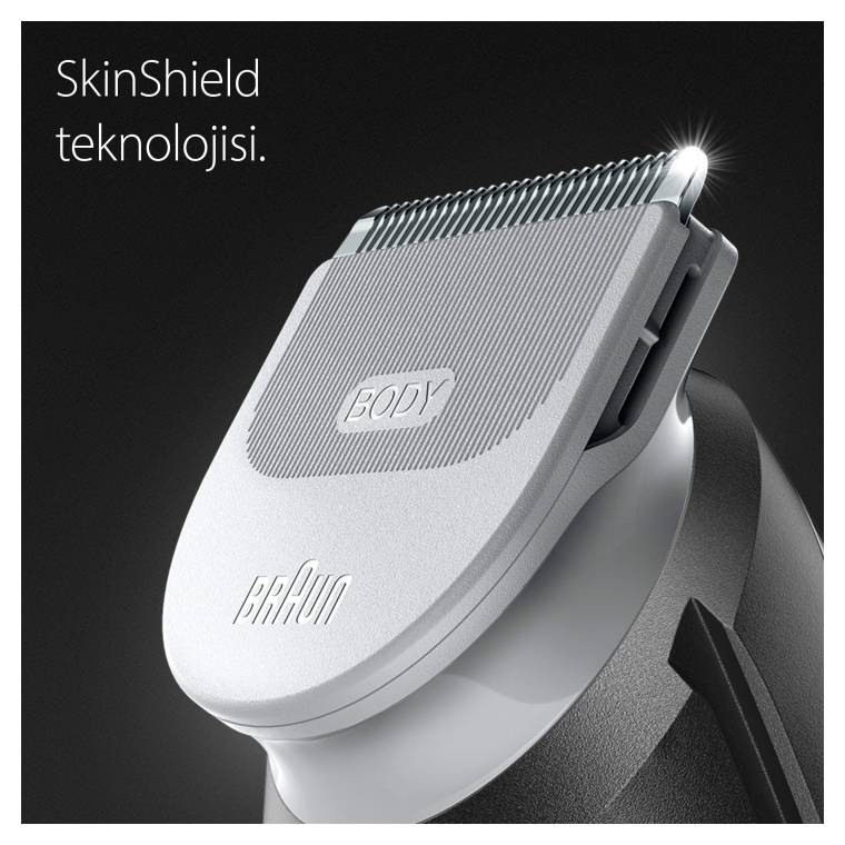 Braun BodyGroomer 5 BG 5340 SkinShield Teknolojisi, 3 Ek Parçalı Vücut Bakım Seti - 5