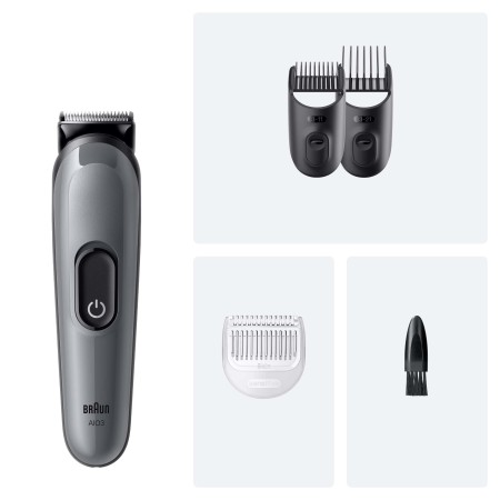 Braun Hepsi Bir Arada Series 3, 4’ü 1 arada Tıraş Kiti, Keskin Bıçak, 14 Uzunluk, AIO3500 - Thumbnail
