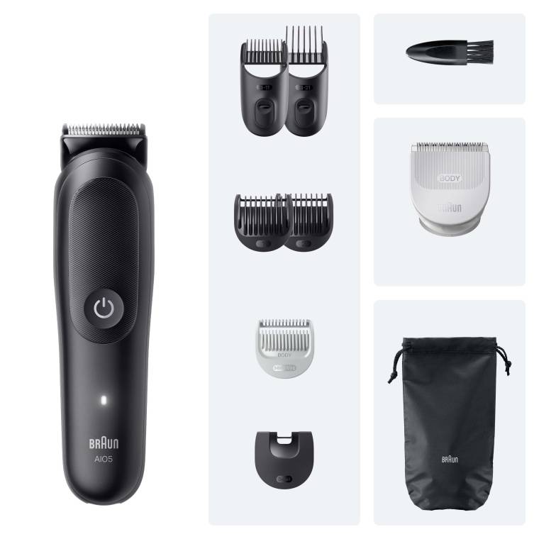 Braun Hepsi Bir Arada Series 5, 9’u 1 arada Tıraş Kiti, Keskin Bıçak, Vücut Tıraşı AIO5540 - 6
