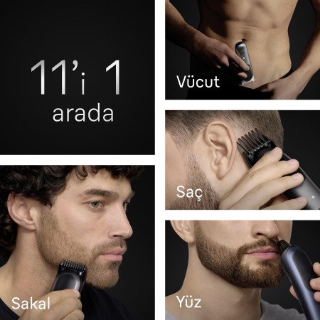 Braun Hepsi Bir Arada Series 7, 11’i 1 arada Tıraş Kiti, ProBlade, AutoSense, AIO7540 - Thumbnail