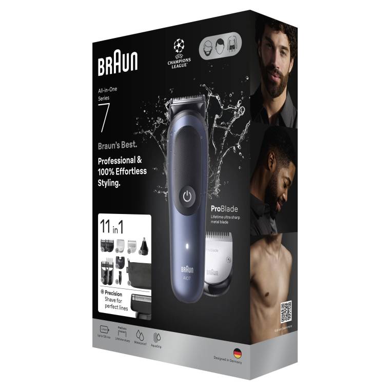 Braun Hepsi Bir Arada Series 7, 11’i 1 arada Tıraş Kiti, ProBlade, AutoSense, AIO7540 - 8