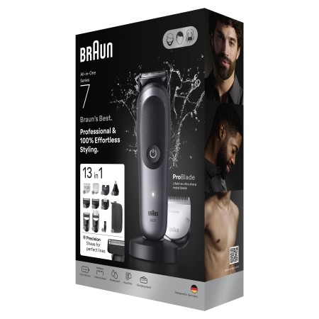 Braun Hepsi Bir Arada Series 7, 13'ü 1 arada Tıraş Kiti, ProBlade, AutoSense, AIO7560 - Thumbnail
