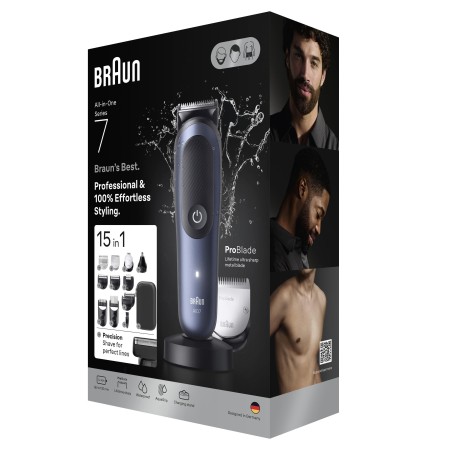 Braun Hepsi Bir Arada Series 7, 15'i 1 arada Tıraş Kiti, ProBlade, AutoSense, AIO7580 - Thumbnail
