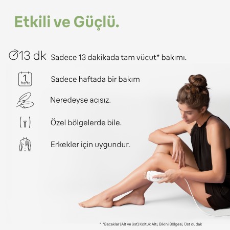 Braun IPL Silk·expert Pro 3, Evde Tüy Alma, Çanta, Venus Tıraş Makinesi, 2 Başlık ile, PL3132 - Thumbnail