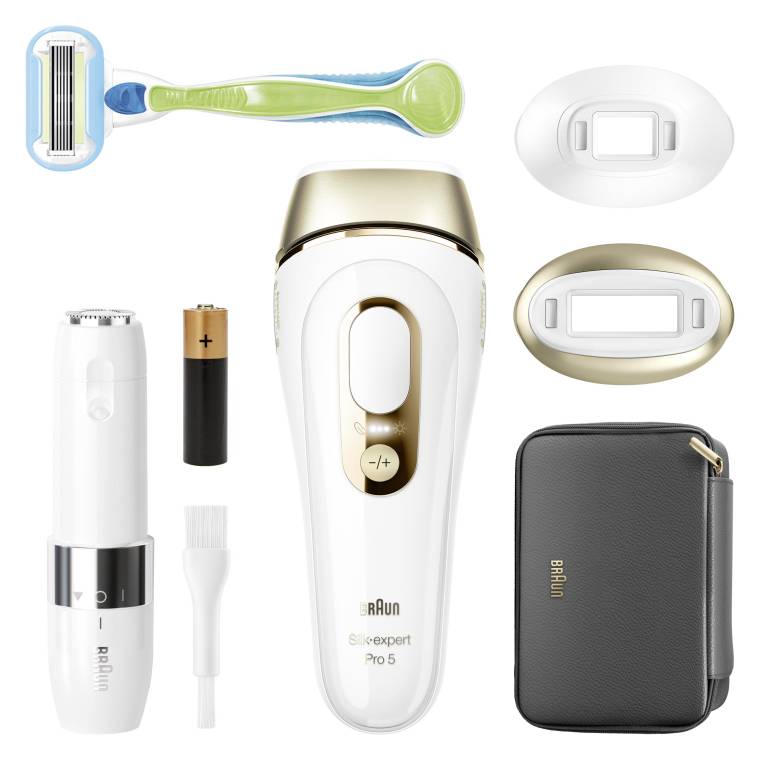 Braun IPL Silk·expert Pro 5, Evde Tüy Alma, Çanta, Venus Tıraş Makinesi, 2 Başlık ile, PL5146 - 8
