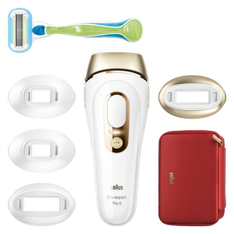 Braun IPL Silk·expert Pro 5, Evde Tüy Alma, Çanta, Venus Tıraş Makinesi, 4 Başlık ile, PL5382 - 8