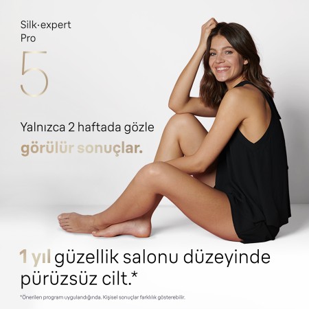 Braun IPL Silk·expert Pro 5, Evde Tüy Alma, Çanta, Venus Tıraş Makinesi, 4 Başlık ile, PL5382 - Thumbnail