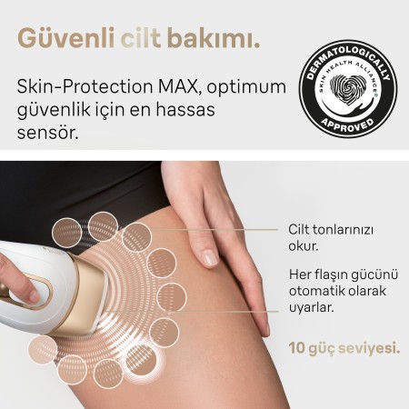 Braun IPL Silk·expert Pro 5, Evde Tüy Alma, Çanta, Venus Tıraş Makinesi, 4 Başlık ile, PL5382 - Thumbnail