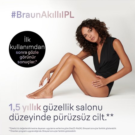 Braun IPL Skin i·expert, Evde Tüy Alma, Ücretsiz Uygulama, Çanta, Gillette Venus, 3 Başlık, PL7253 - Thumbnail