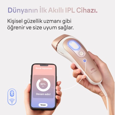Braun IPL Skin i·expert, Evde Tüy Alma, Ücretsiz Uygulama, Çanta, Gillette Venus, 3 Başlık, PL7253 - Thumbnail