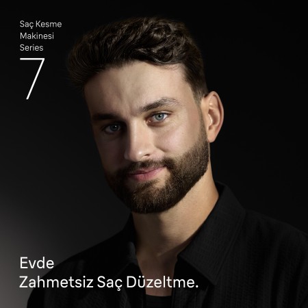 Braun Saç Kesme Makinesi Series 7, +5 Aksesuar, Ömür Boyu Keskin Bıçak, 17 Uzunluk, HC7590 - Thumbnail