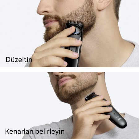 Braun Sakal Düzeltici Series 3, +3 Aksesuar, 40 Uzunluk, Keskin Bıçak, BT3520 - Thumbnail
