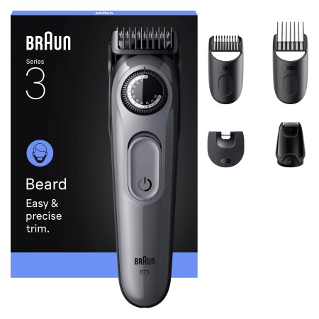Braun - Braun Sakal Düzeltici Series 3, +5 Aksesuar, 40 Uzunluk, Keskin Bıçak, BT3560