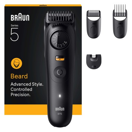 Braun - Braun Sakal Düzeltici Series 5, +4 Aksesuar, 40 Uzunluk, Keskin Bıçak, BT5520
