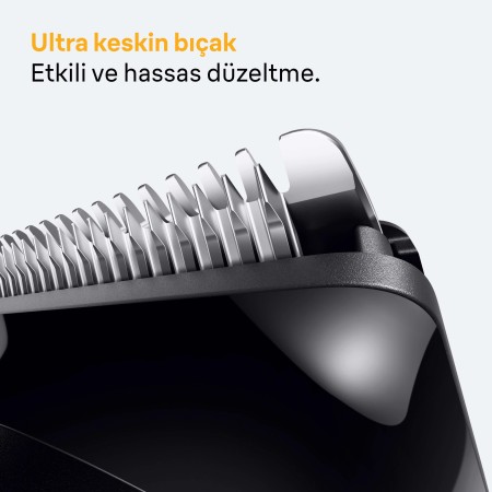 Braun Sakal Düzeltici Series 5, +4 Aksesuar, 40 Uzunluk, Keskin Bıçak, BT5520 - Thumbnail