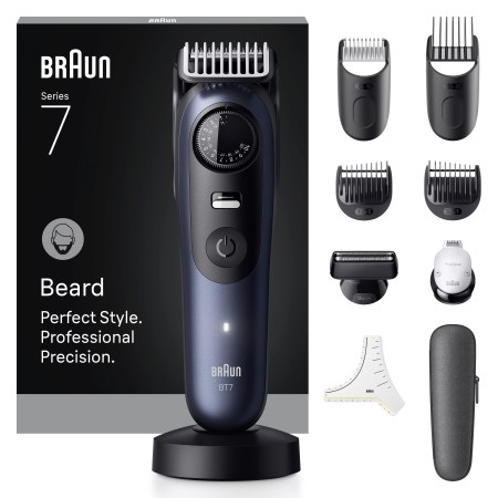 Braun - Braun Sakal Düzeltici Series 7, +10 Berber Ekipmanları, 40 Uzunluk, ProBlade, BT7540