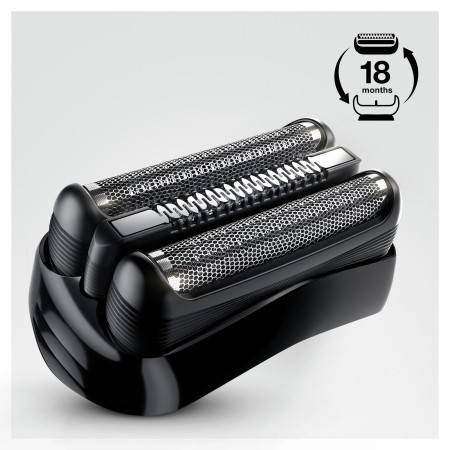 Braun Series 3 21B Tıraş Makinesi Yedek Başlığı - Siyah - Thumbnail