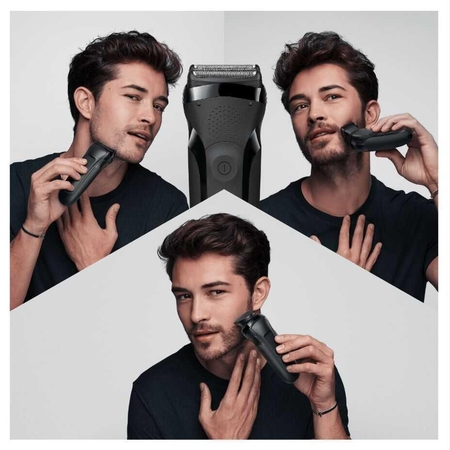 Braun Series 3 300 BT BLK  3’ü 1 Arada Tıraş Makinesi - Thumbnail