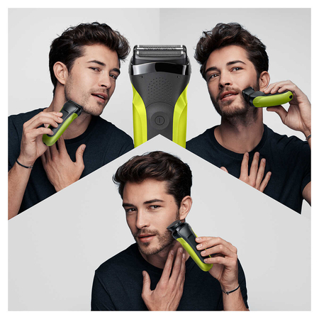 Braun Series 3 300 BT VTGRN  3’ü 1 Arada Tıraş Makinesi - Thumbnail