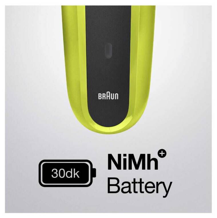 Braun Series 3 300 VTGRN Kuru Tıraş Makinesi - 5