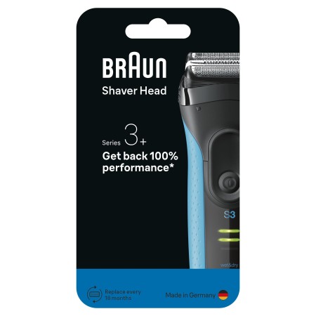 Braun Series 3+ Elektrikli Tıraş Makinesi Yedek Başlığı, 32B - Thumbnail