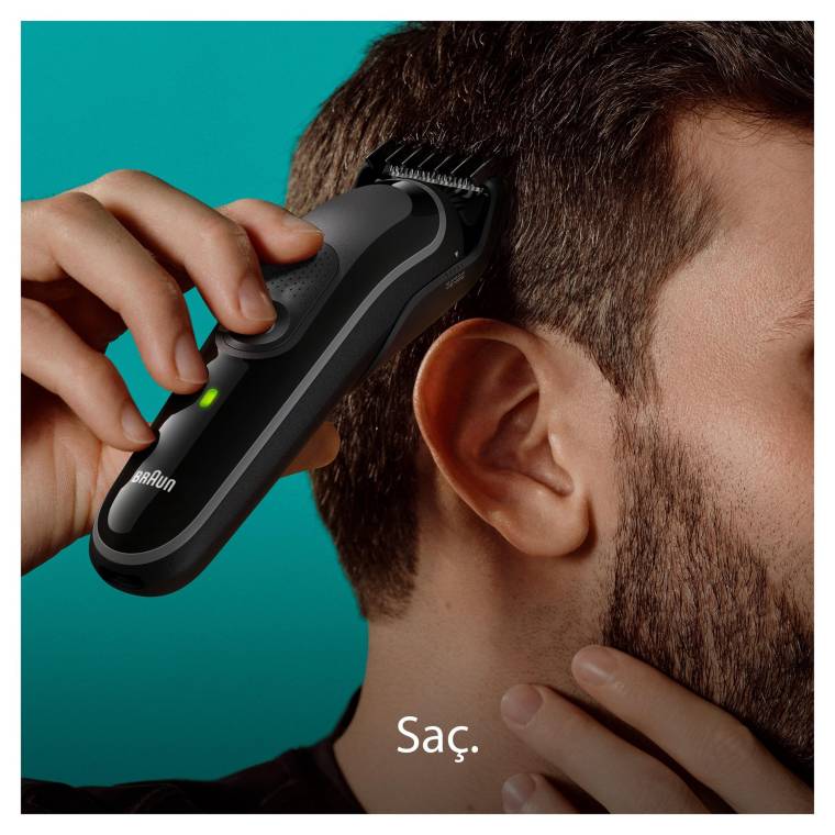 Braun Series 3 MGK3410 Hepsi Bir Arada Şekillendirme Seti, 6’sı 1 Arada Erkek Bakım Kiti - 3