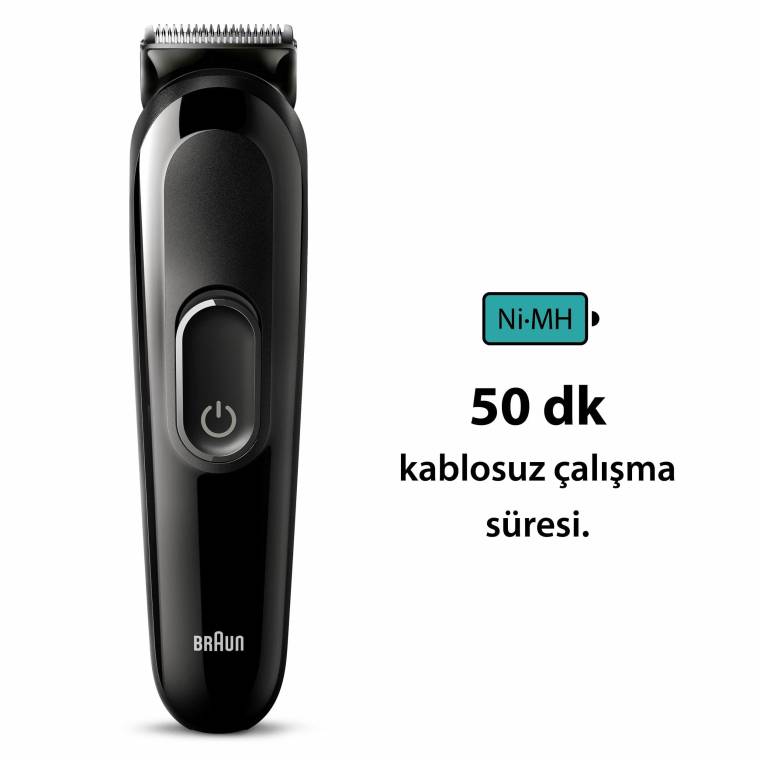 Braun Series 3 MGK3410 Hepsi Bir Arada Şekillendirme Seti, 6’sı 1 Arada Erkek Bakım Kiti - 6
