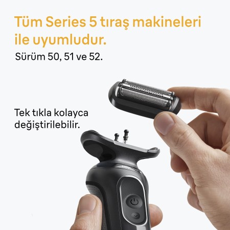 Braun Series 5 54B Tıraş Makinesi Yedek Başlığı - Thumbnail