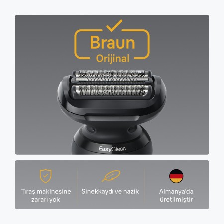 Braun Series 5 54B Tıraş Makinesi Yedek Başlığı - Thumbnail