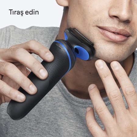 Braun Series 5 Elektrikli Tıraş Makinesi, Islak ve Kuru, 52-B1000S - Thumbnail