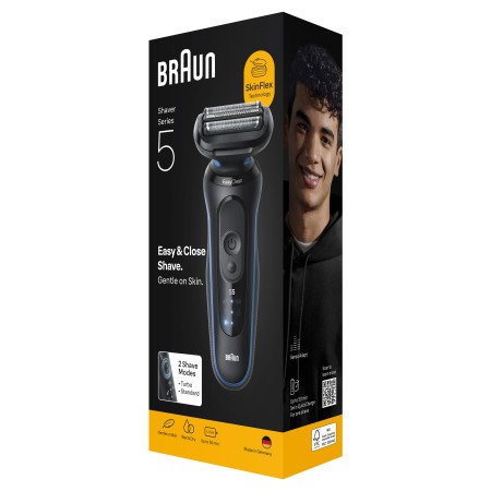 Braun Series 5 Elektrikli Tıraş Makinesi, Islak ve Kuru, 52-B1000S - Thumbnail
