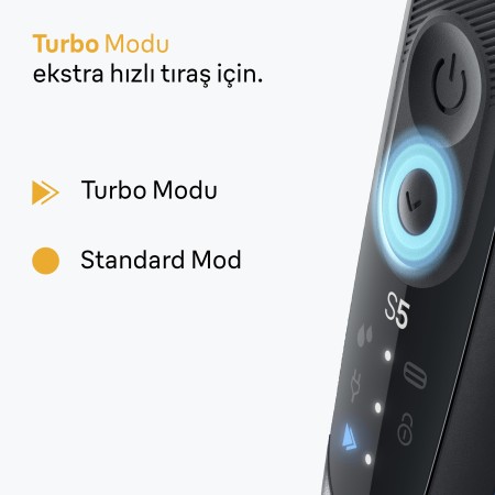 Braun Series 5 Elektrikli Tıraş Makinesi, Islak ve Kuru, Hassas Düzeltici Başlık, 52-N1200S - Thumbnail