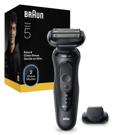 Braun Series 5 Elektrikli Tıraş Makinesi, Islak ve Kuru, Hassas Düzeltici Başlık, 52-N1200S - Thumbnail