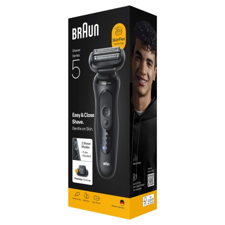 Braun Series 5 Elektrikli Tıraş Makinesi, Islak ve Kuru, Hassas Düzeltici Başlık, 52-N1200S - Thumbnail