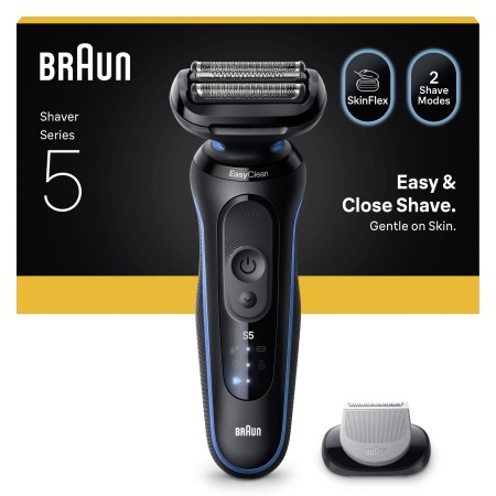 Braun - Braun Series 5 Elektrikli Tıraş Makinesi, Islak ve Kuru, Vücut Başlığı, 52-B1600S