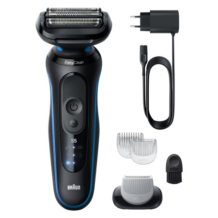 Braun Series 5 Elektrikli Tıraş Makinesi, Islak ve Kuru, Vücut Başlığı, 52-B1600S - Thumbnail