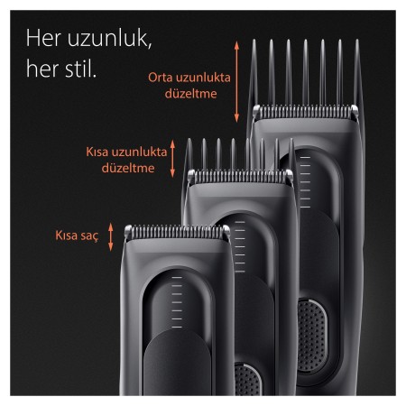 Braun Series 5 HC5330, Erkekler İçin 17 Uzunluk Ayarına Sahip Saç Kesme Makinesi - Thumbnail