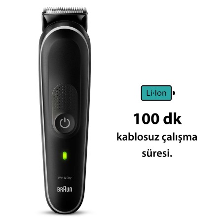 Braun Series 5 MGK5420 Hepsi Bir Arada Şekillendirme Seti, 9’u 1 Arada Erkek Bakım Kiti - Thumbnail