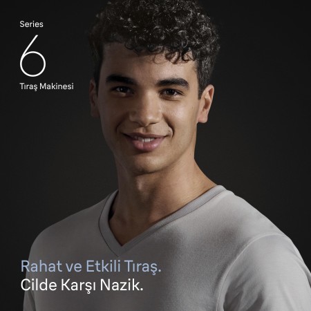 Braun Series 6 Elektrikli Tıraş Makinesi, Islak ve Kuru, Hassas Düzeltici Başlık, 62-B1200S - Thumbnail