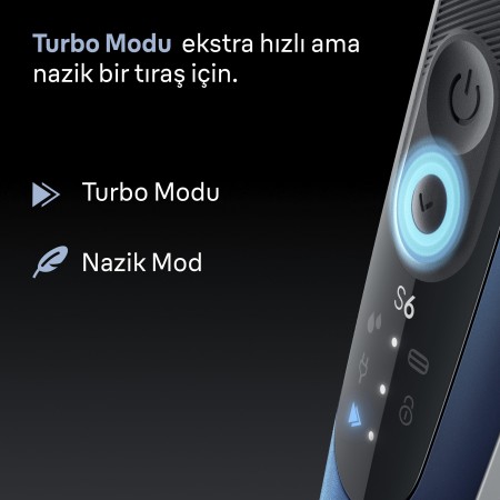 Braun Series 6 Elektrikli Tıraş Makinesi, Islak ve Kuru, Hassas Düzeltici Başlık, 62-B1200S - Thumbnail