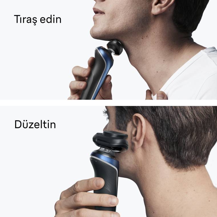 Braun Series 6 Elektrikli Tıraş Makinesi, Islak ve Kuru, Hassas Düzeltici Başlık, 62-B1200S - 5