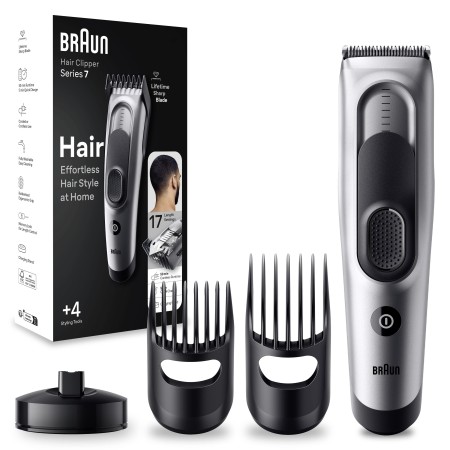 Braun Series 7 HC7390, Erkekler İçin 17 Uzunluk Ayarına Sahip Saç Kesme Makinesi - Thumbnail