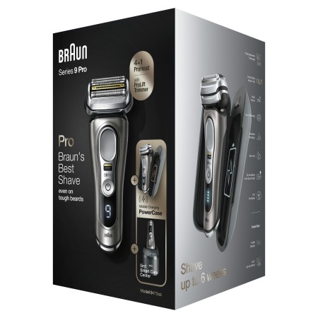 Braun Series 9 Pro 9475CC Islak & Kuru Tıraş Makinesi + Clean&Charge + Şarjlı Seyahat Kabı - 8